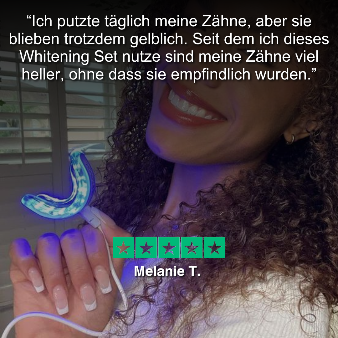 GermanSmile Whitening Kit - Garantiert weiße Zähne