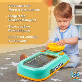 MiniRacer – Interaktives Kinder-Lenkrad Spielzeug | Fahrspaß & Motorikförderung