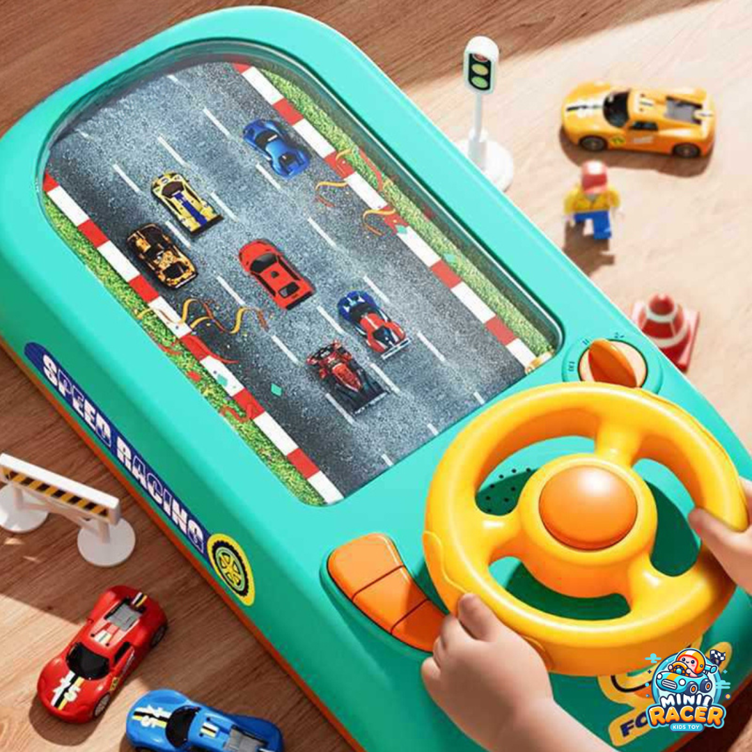MiniRacer – Interaktives Kinder-Lenkrad Spielzeug | Fahrspaß & Motorikförderung